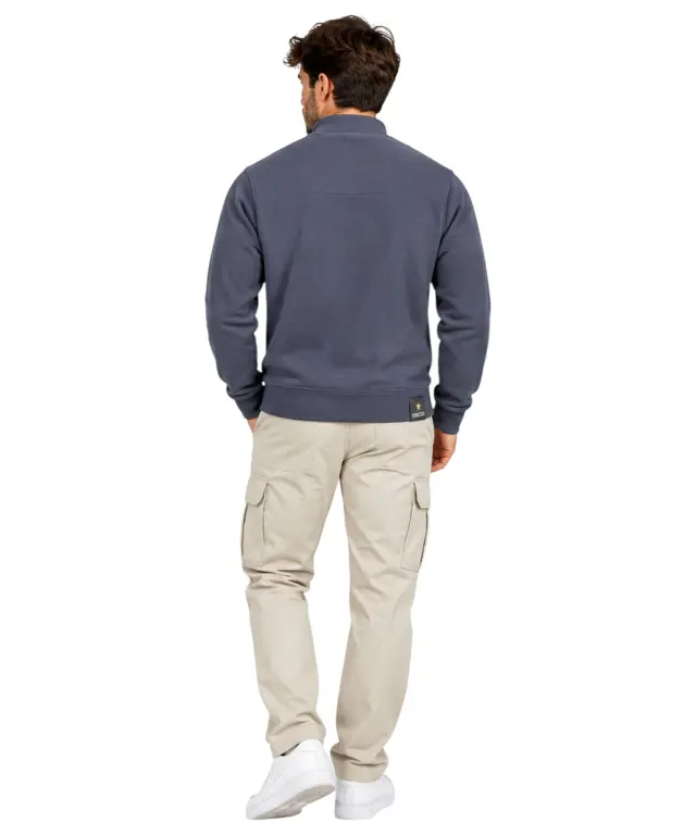 Accademia Militare - Ανδρική Μπλούζα Φούτερ W6S732-5731-044 Μπλε 3