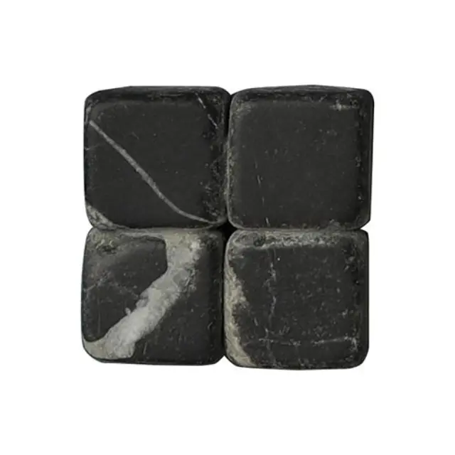 Μαρμάρινη Ψηφίδα M19 Nero Mystic 10x10x8mm - 1Kg