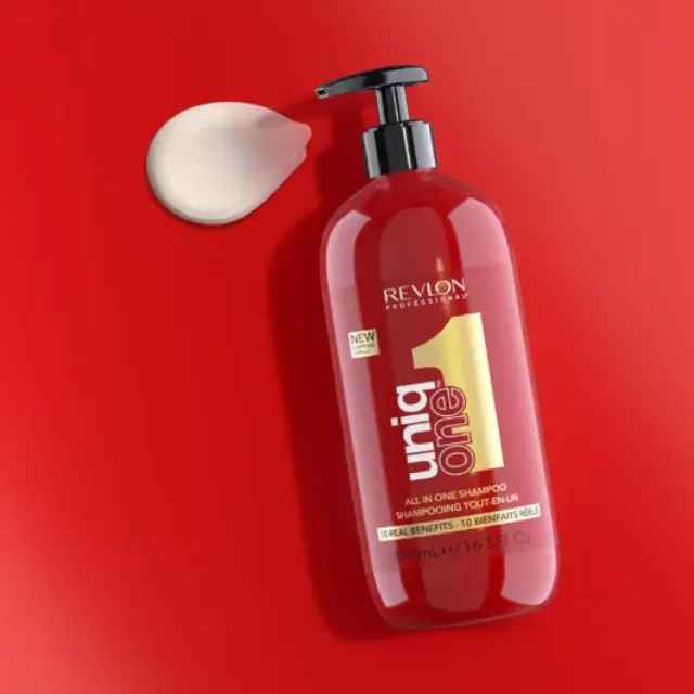 Revlon Uniq One All In One Σαμπουάν Αναδόμησης/Θρέψης & Ενυδάτωσης για Όλους τους Τύπους Μαλλιών 490ml 2