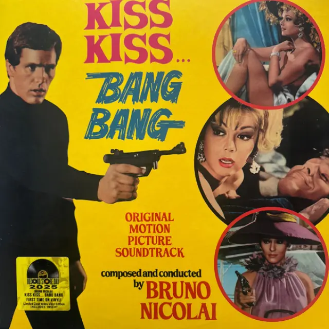 Bruno Nicolai - Kiss Kiss... Bang Bang (Original Motion Picture Soundtrack) (Vinyl)