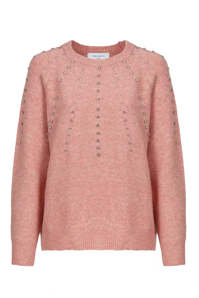 Πλεκτό με Διακοσμητικές Πέρλες MILLA SWEATER - XS
