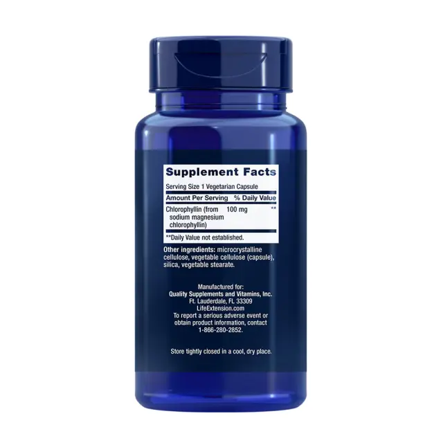 Life Extension Chlorophyllin 100 mg 2