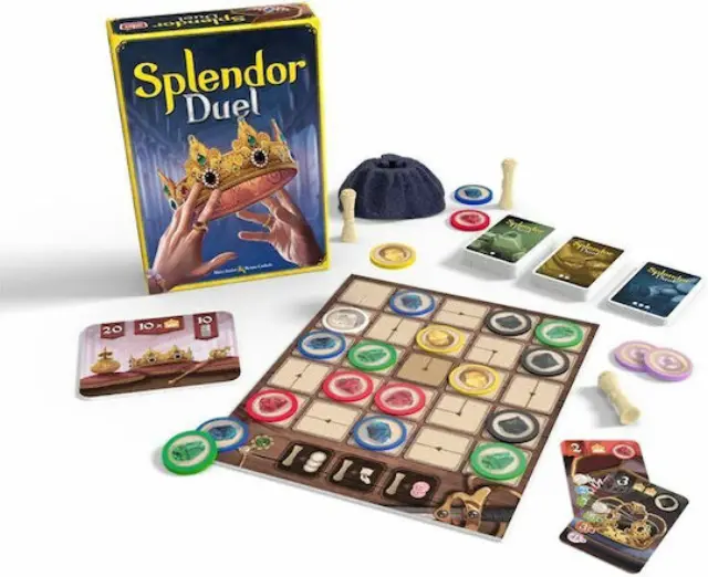 Space Cowboys Splendor Duel SCSPL2P01EN – Επιτραπέζιο Στρατηγικής για 2 Παίκτες, 10+ Ετών – Αγγλική Έκδοση EN