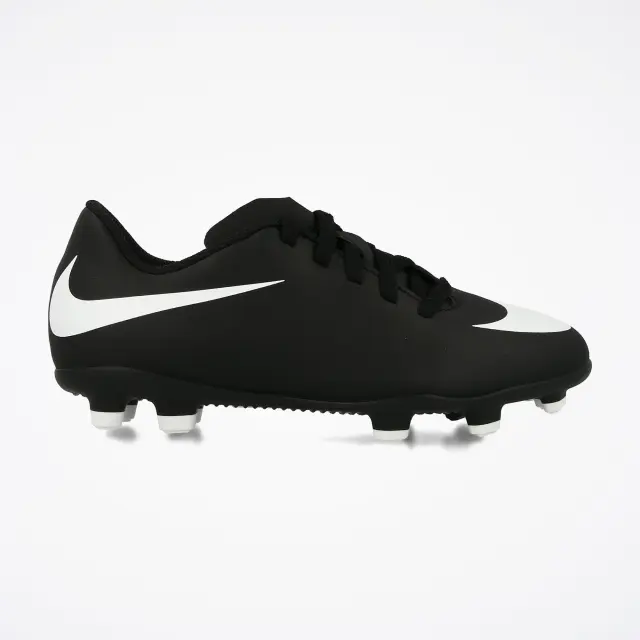 Nike Bravata II FG Παιδικά Ποδοσφαιρικά Παπούτσια με Τάπες 844442-001 Μαύρα - 34