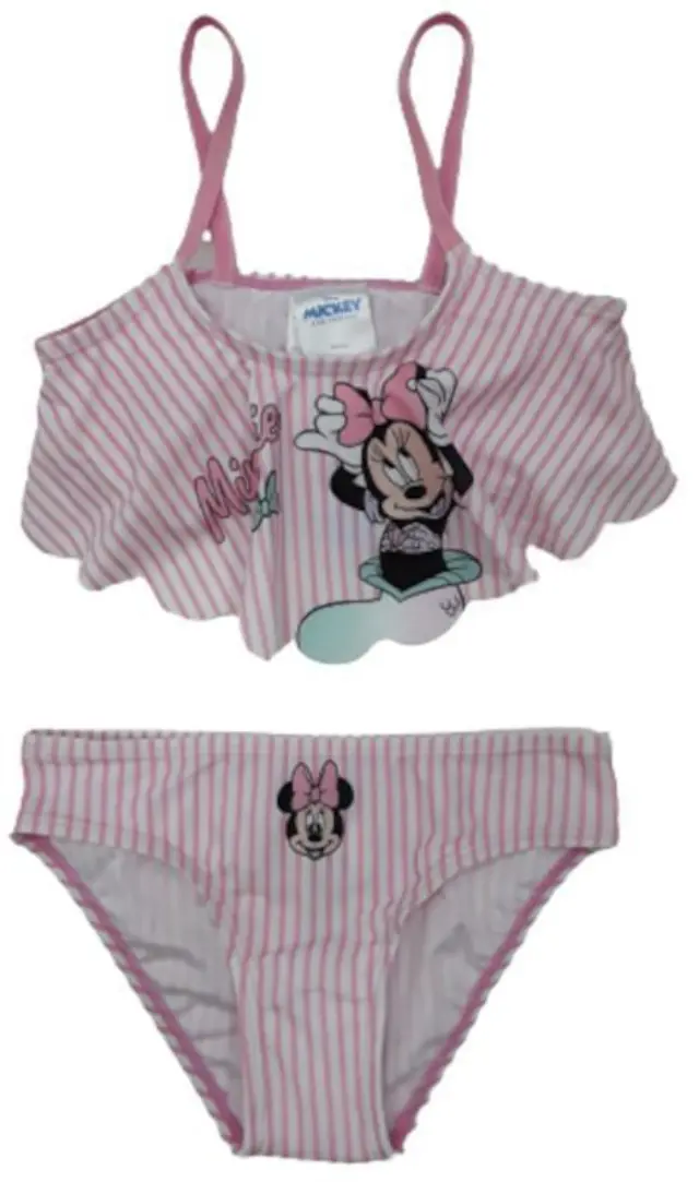 Μαγιό Μπικίνι για Κορίτσι Minnie White Pink 8080143 - 8-9 Y (128- 134cm)
