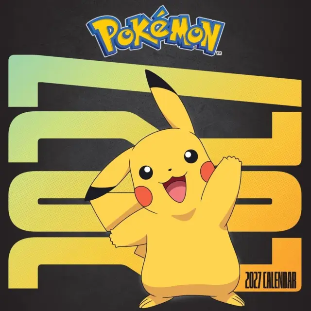 HMEΡΟΛΟΓΙΟ ΤΟΙΧΟΥ POKEMON 2027 30X30 CALENDAR DAN2723727
