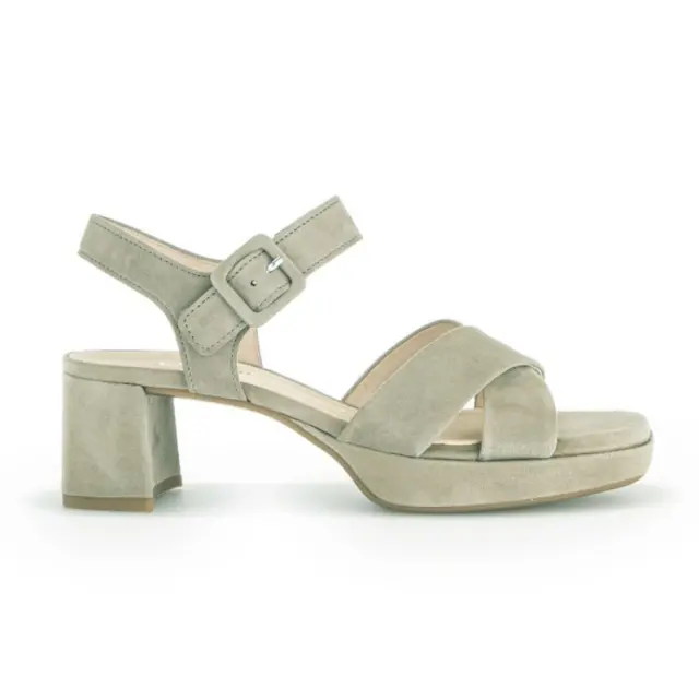Gabor Πέδιλα Γυναικείο δέρμα Nubuck Πράσινο GAB/22933 11-SCHILF