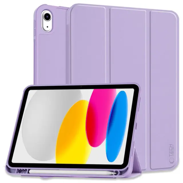 Tech-protect Sc με Βάση για Pen Ipad 10.9” 10 / 2022 / 11” 11 / 2025 Violet