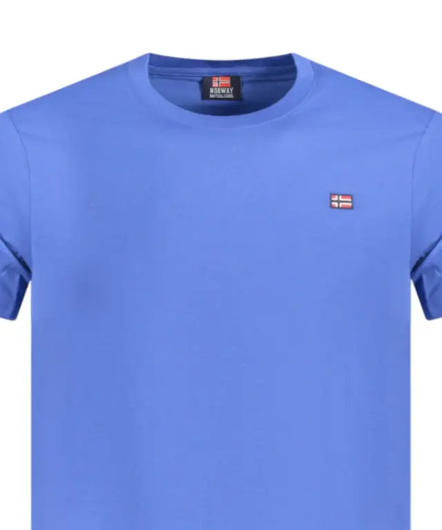 Norway Nautical School - Ανδρικό T-shirt Κοντομάνικο Basic 836010-BLUETT Μπλε 3