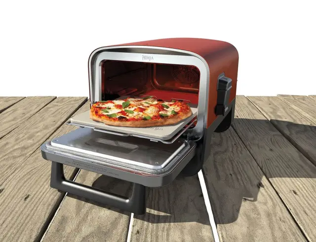 Φούρνος 8 Σε 1, BBQ, Smoker και Πίτσας Ninja Woodfire OO101EU με ισχύ 2400W και επιφάνεια ψησίματος 30x30cmOO101EU 3