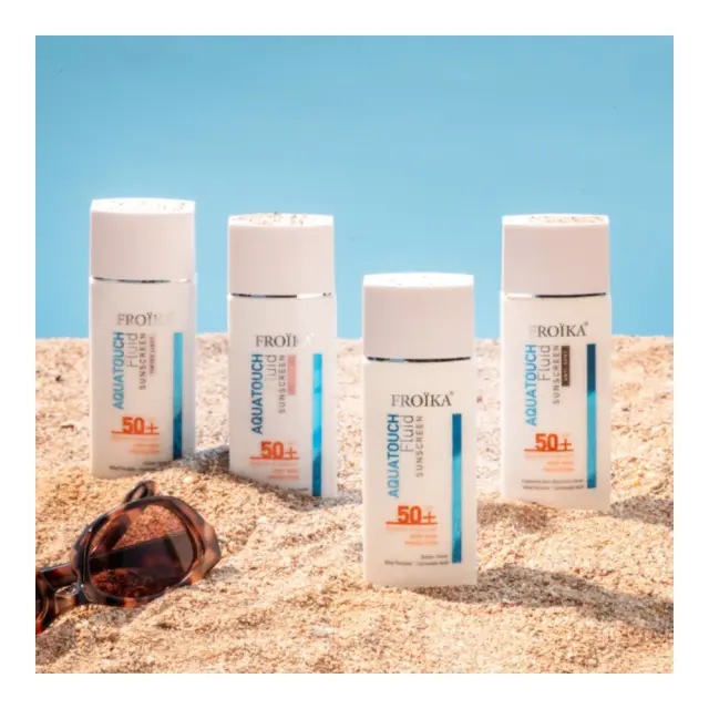 Froika Aquatouch Fluid Anti-Spot SPF 50+ Εξαιρετικά Λεπτόρρευστο Αντηλιακό Υψηλής Προστασίας Με Λευκαντική Δράση 50mL 2
