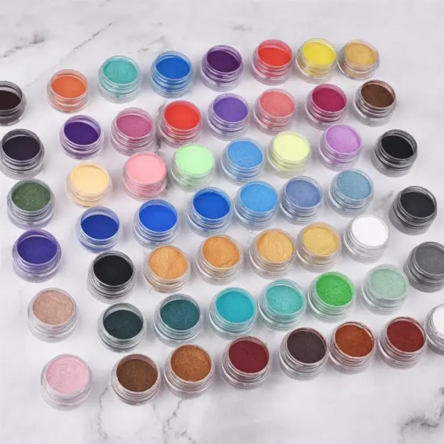 Σκόνες νυχιών neon powder 36 τεμάχια
