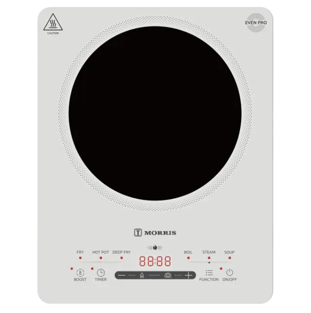 Morris MIP-35361 Επιτραπέζια Εστία Επαγωγική Μονή Λευκή