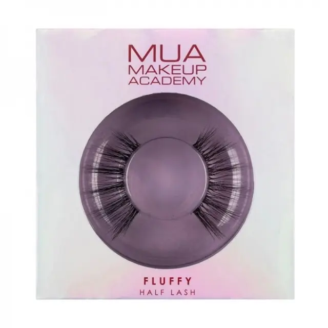 MUA Natural Half Lash Ψεύτικες Βλεφαρίδες σε Μαύρο χρώμα