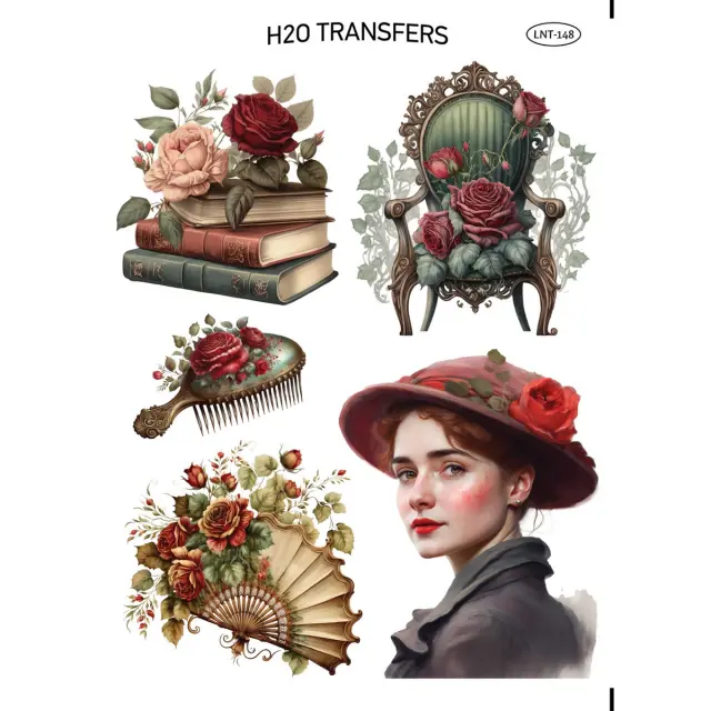 Χαρτί Easy Transfer, Vintage chic, LNT-148, 25x35cm
