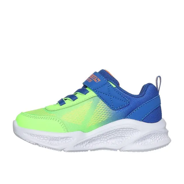 Skechers Krendox Meteor Lights (TD) (401495N-BLLM) - Μπλέ-Lime 3