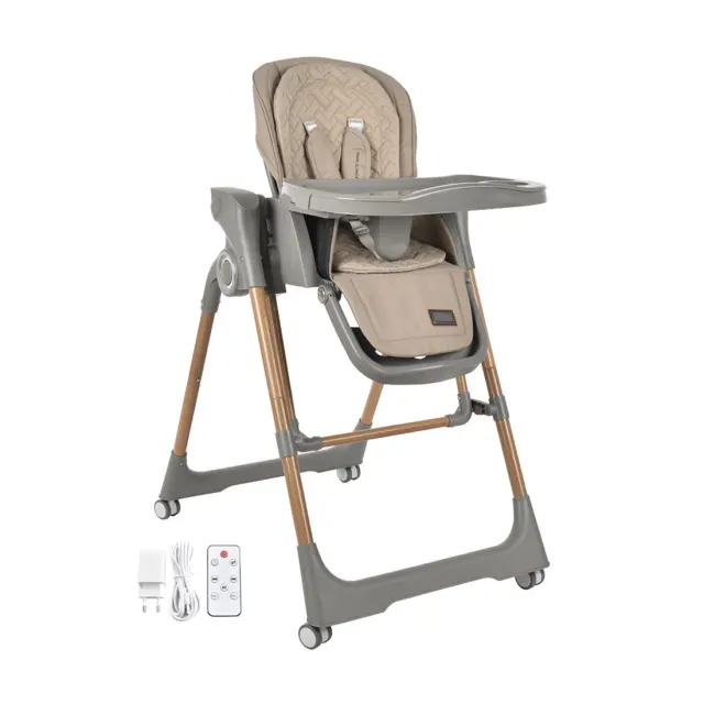 Καρεκλάκι Φαγητού-Κούνια Bebe Stars Serenna Ηλεκτρικό 2 In 1 Mocha 871-182 2