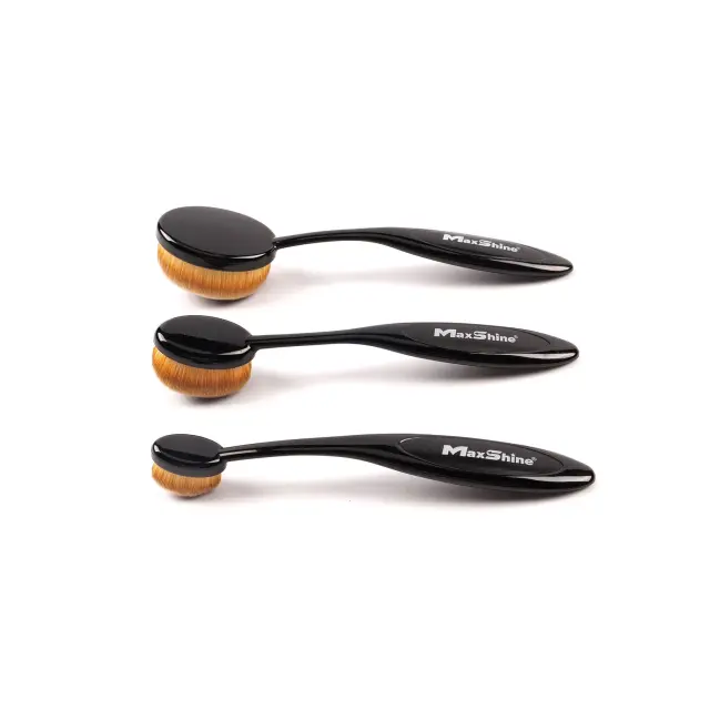 Σετ 3 στρόγγυλες βούρτσες Ultra Soft 704615 MAXSHINE