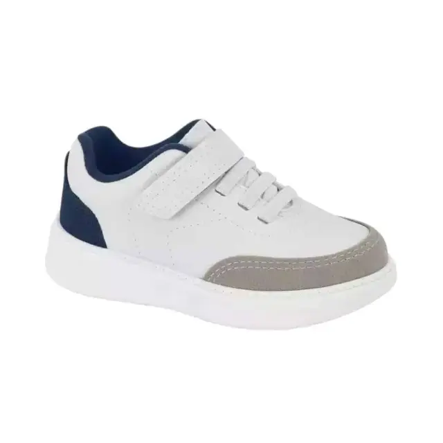 Molekinho Παιδικά Sneakers με Σκρατς White Blue
