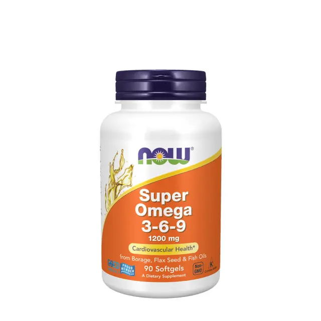 Now Foods Super Omega 3-6-9 1200 mg 90 Softgels
