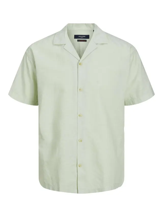JPRBLUSUMMER LINEN RESORT SHIRT S/S SN Desert Sage