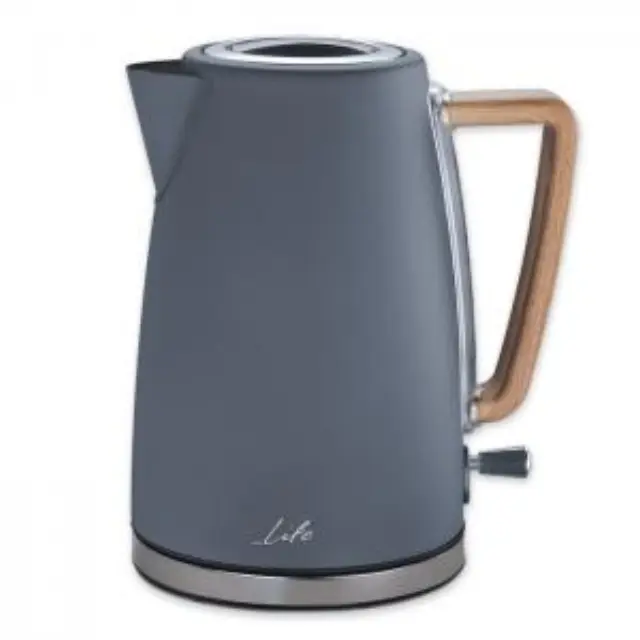 Premium design βραστήρας 1.7L, 2200W, σε γκρι χρώμα. 2