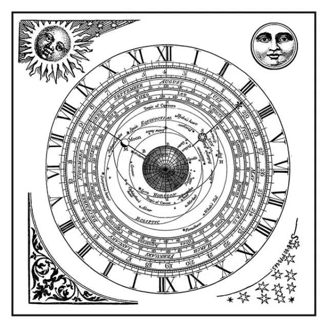 Σφραγίδα Stamperia Εύκαμπτη HD - 10x10cm - Alchemy