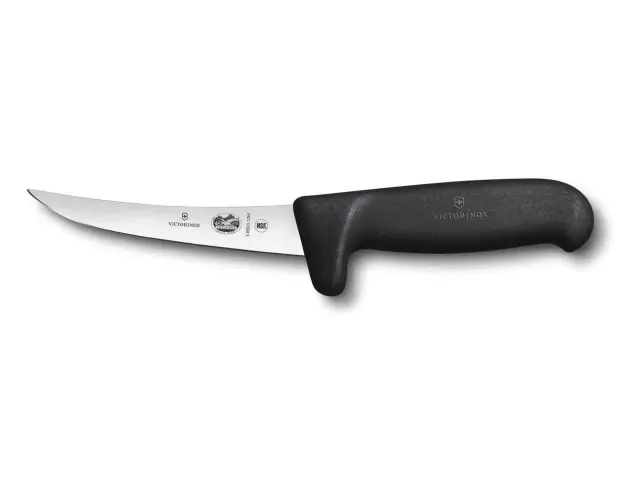Μαχαίρι Ξεκοκαλίσματος Victorinox Fibrox με λαβή ασφαλείας και μήκος λεπίδας 12cm - Black5.6603.12M 2