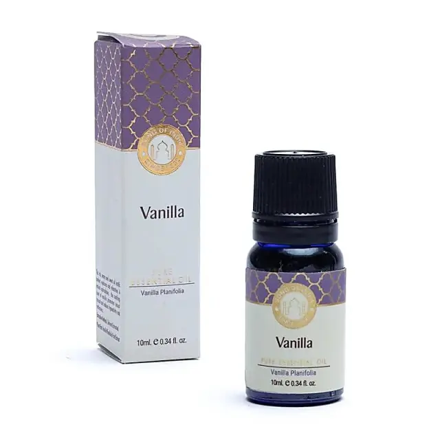 Φυσικό Αιθέριο Έλαιο Βανίλιας Vanilla Pure Essential Oil Song of India 10ml