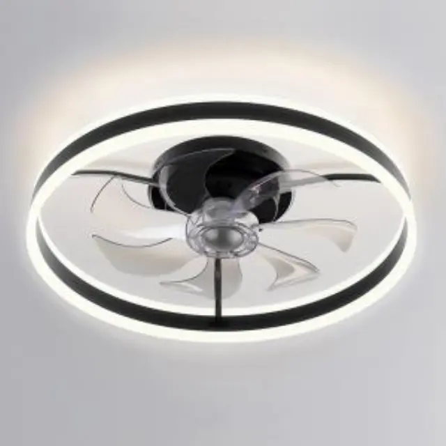 Ανεμιστήρας οροφής DC 20\" με LED φωτιστικό και τηλεχειριστήριο, 20W 2