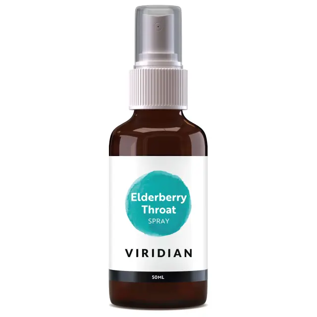 Elderberry Throat Spray NV (Organic) 50ml