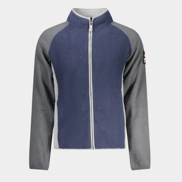 Norway Nautical School - Ανδρική Ζακέτα Φούτερ Fleece 859503-NAVY Μπλε - 3XL