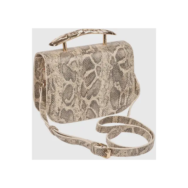 VERDE ΒΡΑΔΙΝΗ ΤΣΑΝΤΑ 01-0002224 ANIMAL PRINT ΜΠΕΖ 3