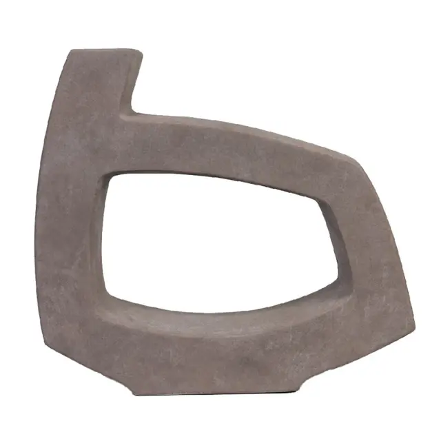 Βάζο κεραμικό κεραμιδί “B” 25,5x8x22,5cm Espiel MAH106