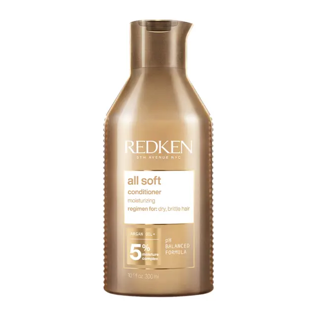 All Soft Conditioner Απαλότητας & Λάμψης για Αφυδατωμένα Μαλλιά 300ml