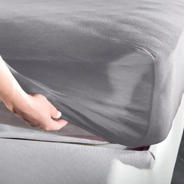 Σεντόνι Μακό Μονό Με Λάστιχο La Luna Jersey Grey 100x200+30