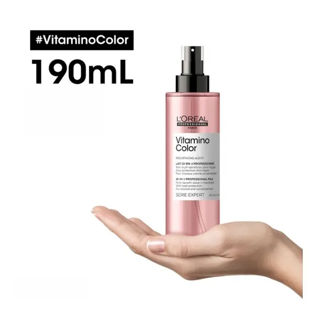 L´Oréal Professionnel Série Expert Vitamino Color 10-in-1 Milk hair treatment for coloured hair 190 ml 3