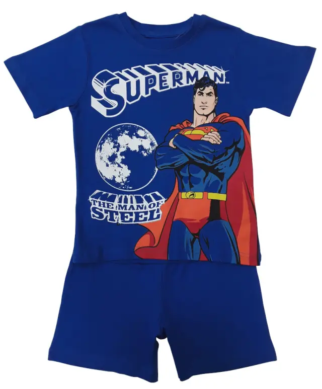 Πιτζάμα Καλοκαιρινή Superman Blue 80102030001 - 7-8 Y (128cm)