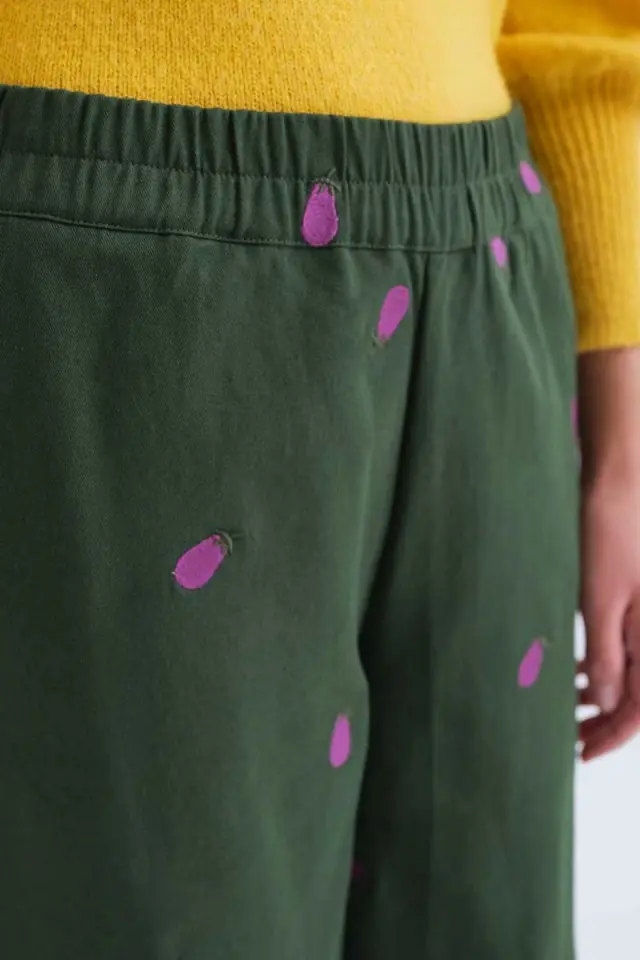 COMPANIA FANTASTICA TROUSER (63C/41018 GREEN) - M 3