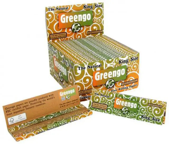Greengo Χαρτάκια - King Size 50τεμ.
