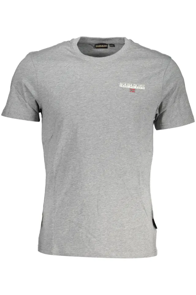 Napapijri - Ανδρικό T-shirt S-Ice Ss NP0A4GWI160 Γκρι - 2XL