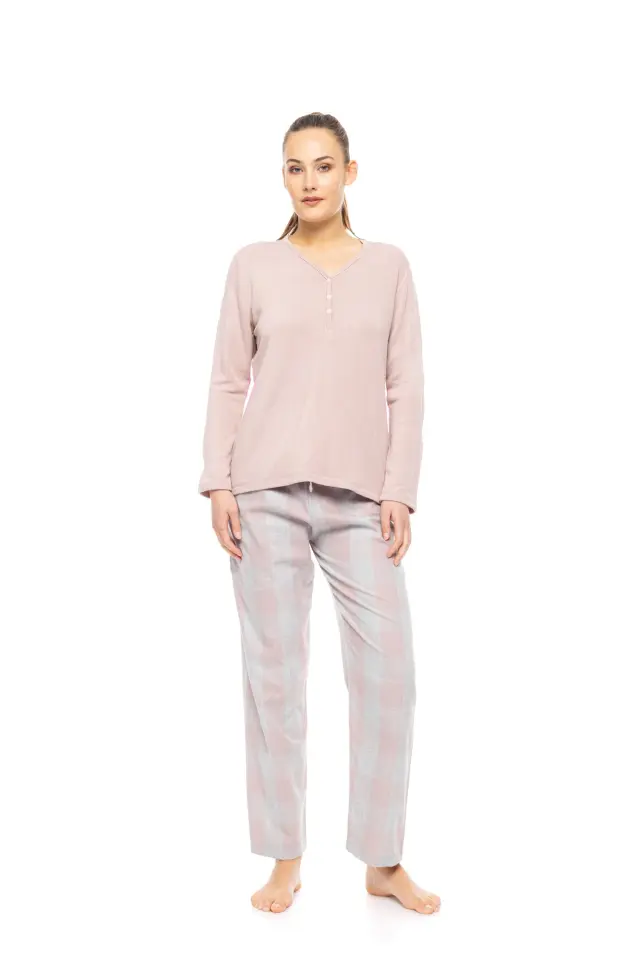 W1836 - Type - PYJAMA SOFT ROSE PLAID