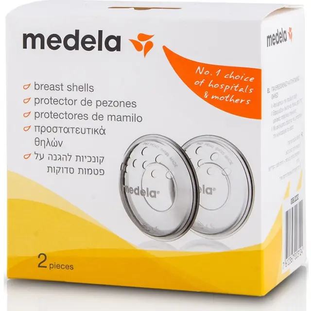 Medela Προστατευτικά Θηλών Breast Shells 2τμχ 2