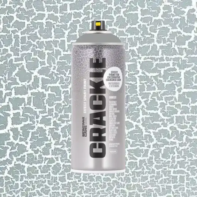 Montana Crackle Effect Spray Paint 400ml EC7000-Squirrel Grey