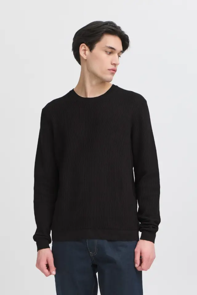 Casual Friday Ανδρικό Πλεκτό 20505640 – Black - XL