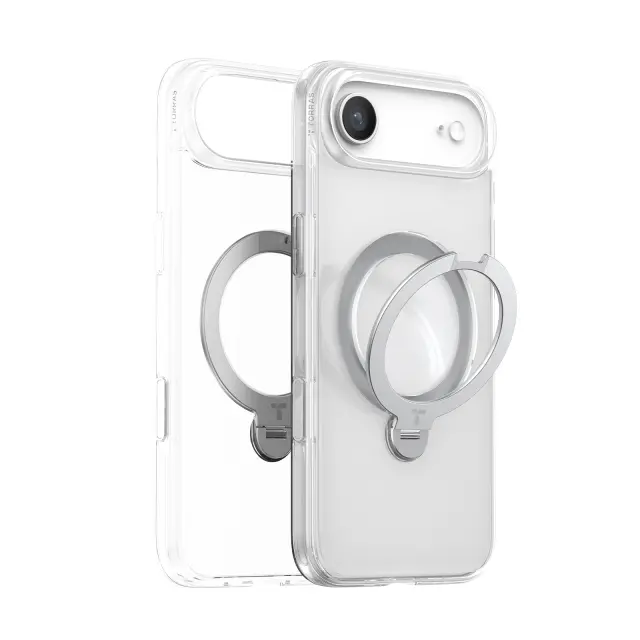 Torras Ostand Q3 Spin, clear - iPhone 17 Air