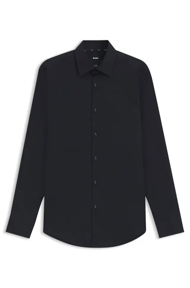 Boss ανδρικό πουκάμισο μακρυμάνικο slim fit 50469345-3