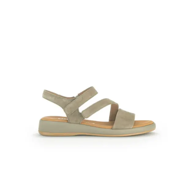 Gabor Πέδιλα Γυναικείο δέρμα Nubuck Γκρί GAB/22733N 11-SCHILF