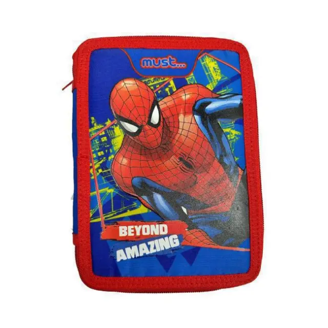 Must Κασετίνα Διπλή Γεμάτη Spiderman Beyond Amazing (000508123)