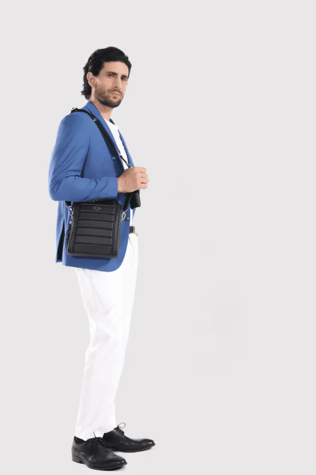 Τσαντάκι ώμου χιαστί Premium Collection Bange YD252 μαύρο - One Size 2